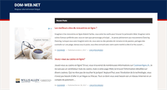 Desktop Screenshot of dom-web.net