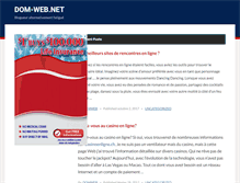 Tablet Screenshot of dom-web.net